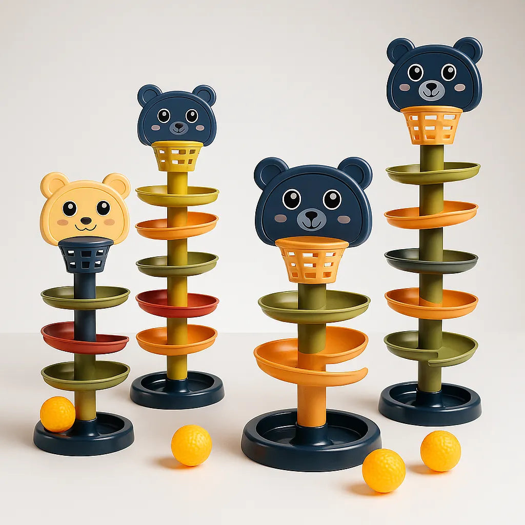 Rolling Ball Stacking Tower