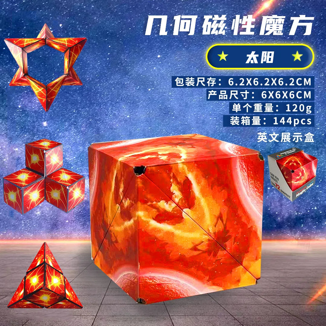 Magnetic 3D Magic Cube: Much More Than Just a Toy Awaken the Mind, Transform Your Space