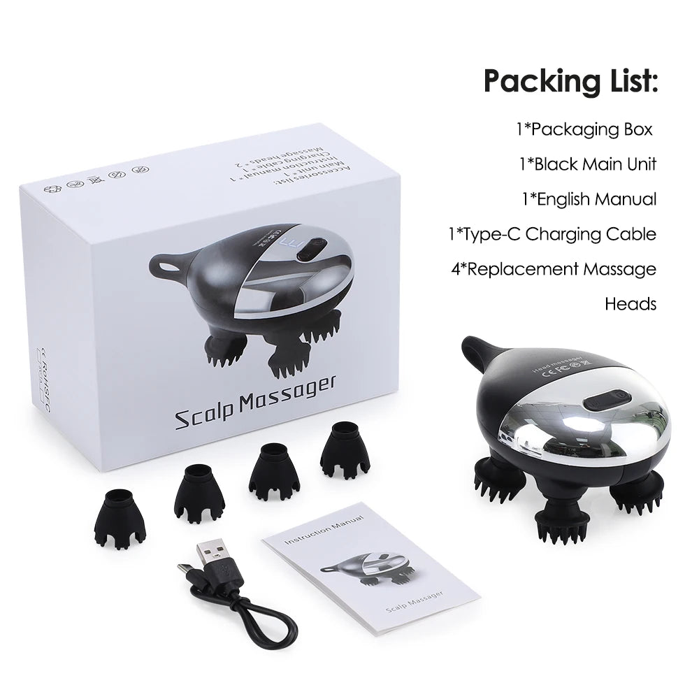 3D Hair Massager