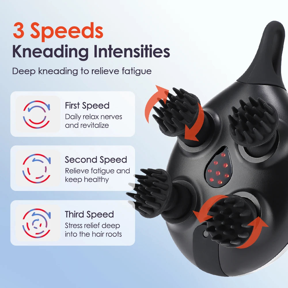 3D Hair Massager