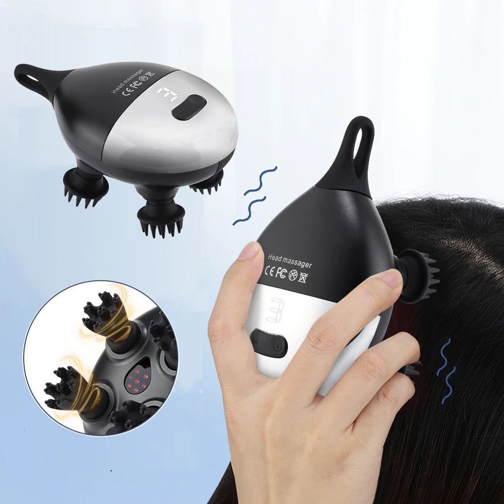 3D Hair Massager
