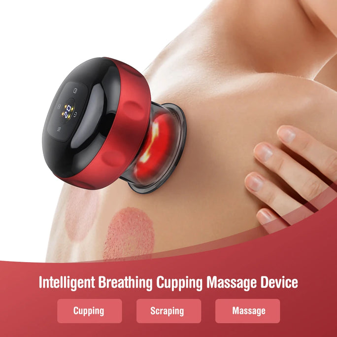 Intelligent Breathing Cupping Massage Device