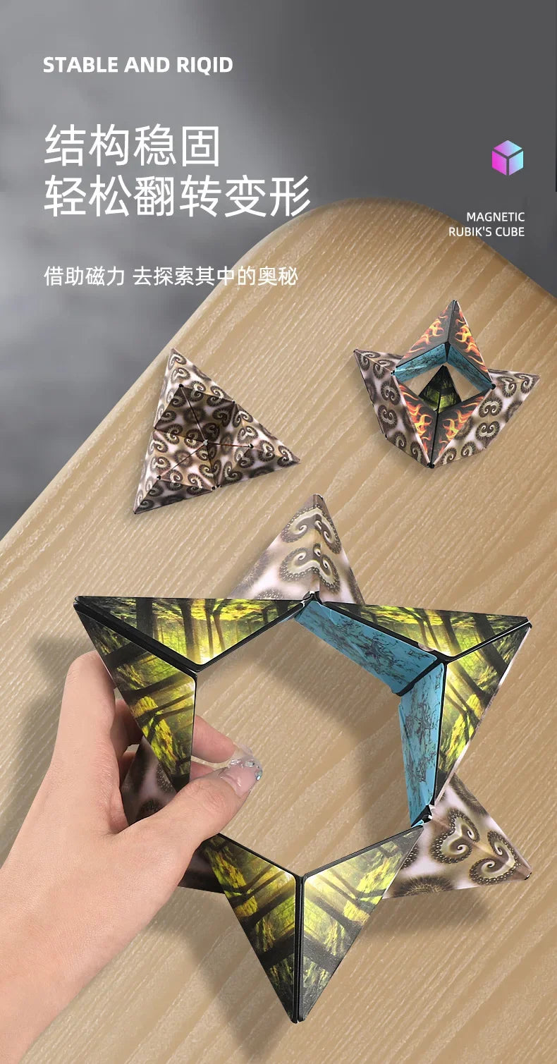 Magnetic 3D Magic Cube: Much More Than Just a Toy Awaken the Mind, Transform Your Space