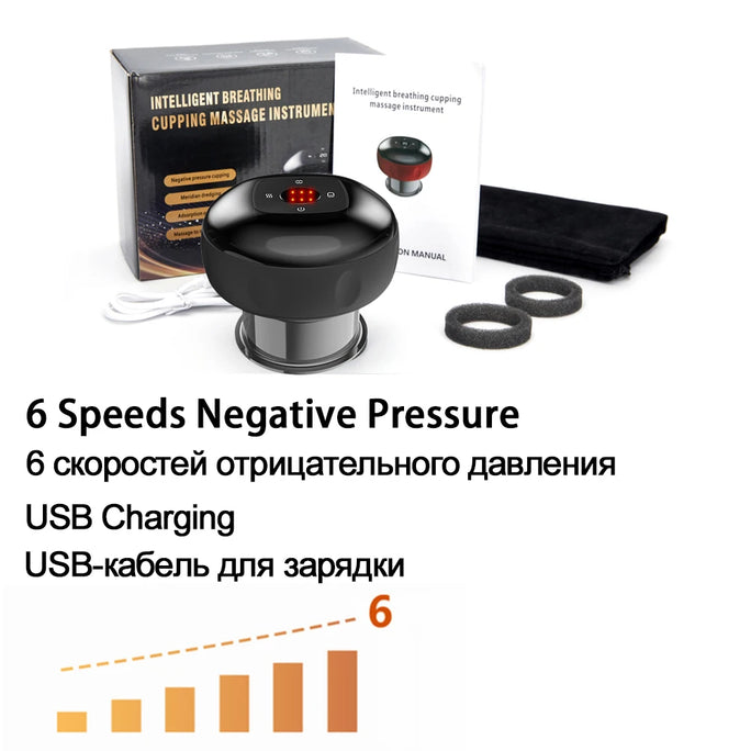 Intelligent Breathing Cupping Massage Device