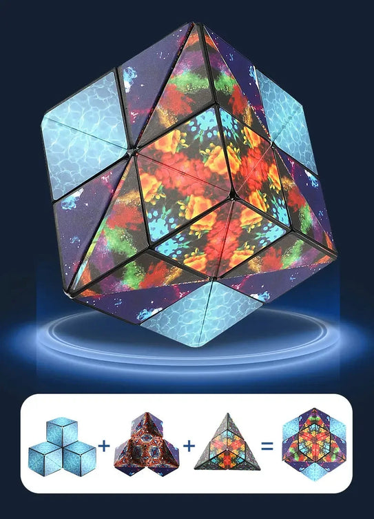 Magnetic 3D Magic Cube
