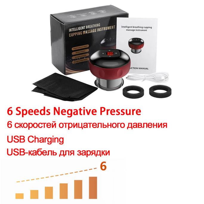 Intelligent Breathing Cupping Massage Device
