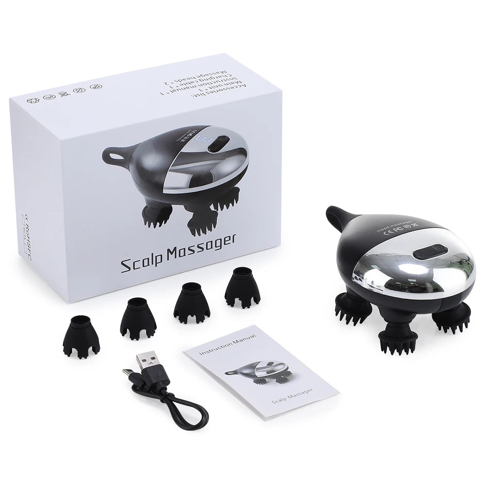 3D Hair Massager